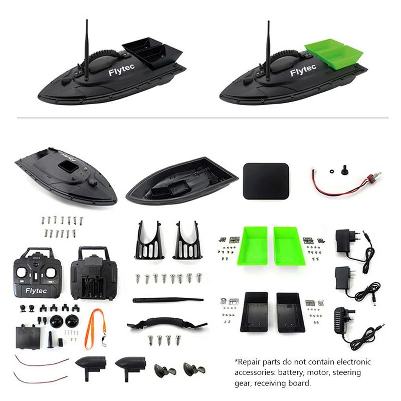 Rc Boat Motor Para Flytec 2011-5 Barco De Cebo De Pesca Rc Boat Motor Para Flytec 2011-5 Barco De Cebo De Pesca