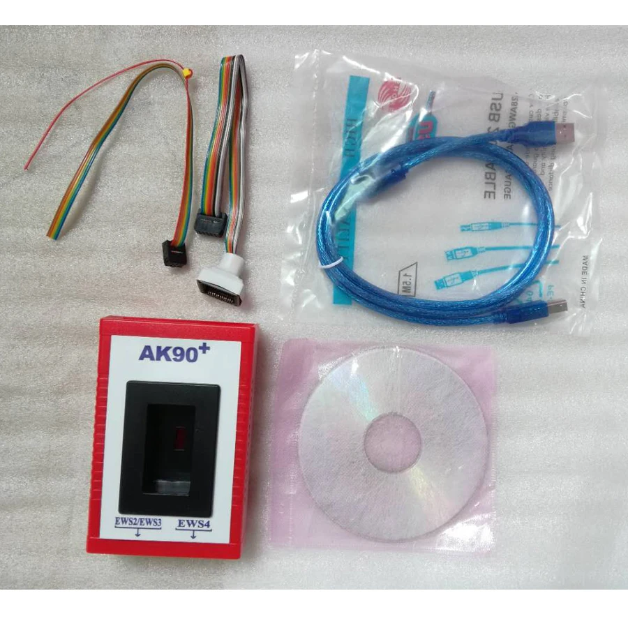 

Newest AK90 For BMW AK90+ Auto Key Programmer high quality For BMW EWS From 1995-2009 V3.19 AK90 Key Programmer