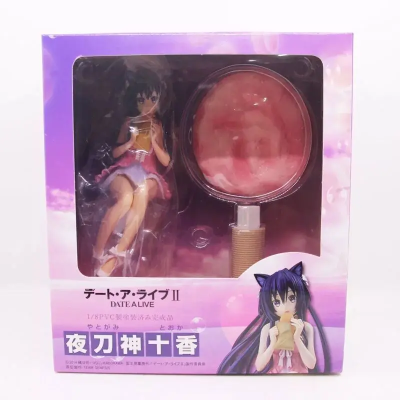 Date A Live Yatogami Tohka принцессы сандалфон кошачьими ушками на капюшоне красивая