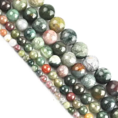 

Sale 4 6 8 10 12mm Space Loose Beads Natural beads DIY Jewelry Making Necklace Bracelet