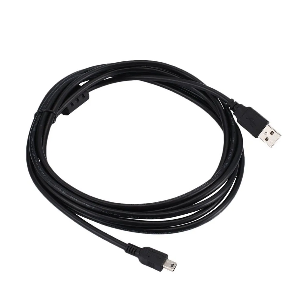 

10ft 3m USB 2.0 A Male to MINI B 5Pin Male M/M Data Cable Adapter Cable Transfer Pictures or Music for Computer PC Dropshipping