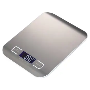 

Professional Touch Digital Kitchen Scale Electronic Food Scales Measuring Tools/ LCD Display & Stainless Steel Platform