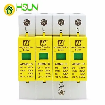 

STYHOMSUN SPD ADM5-20KA-4P Household Lightning Protection Surge protector Surge Protect Organ Signal Communication Signal