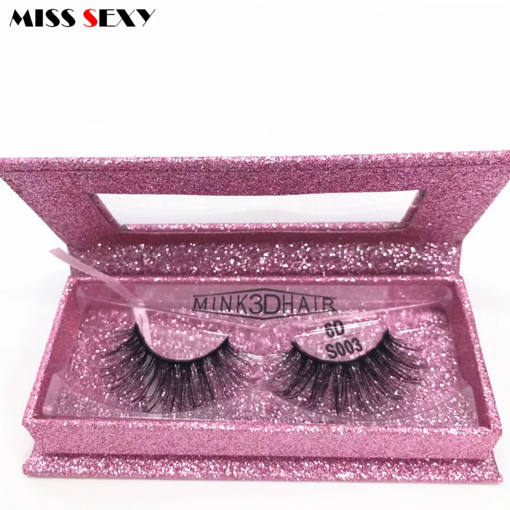 Misssexy lash6ds003 норковые ресницы ручной работы крест-накрест Накладные без лишних