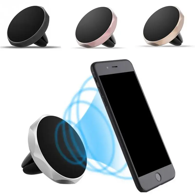 

Car phone Non-slip mat Mini Shutter Mount Magnetic Mobile Holder car gadgets and accessories For GPS Cell Phone