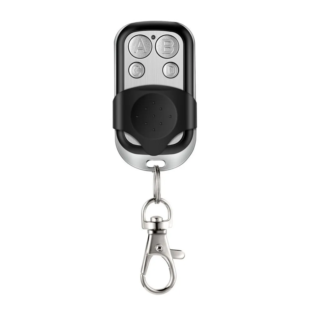 

Remote Control 433 MHz RF 4 Channel Cloning Duplicator Key Fob A Distance Garage Door Controller IC Model 2262 2260 1527 2240