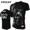 Vscap-camisetas de ropa de MMA para hombre, pantalones cortos ajustados con capa Base de Fitness, levantamiento de pesas, Muay Thai ► Foto 1/6