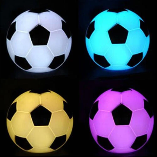 Mood Wedding Party Night Light for Soccer Sports Fans Best Gift Color