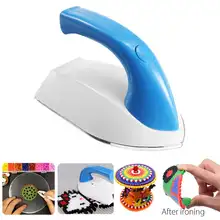 ЕС Plug DIY мини электрический утюг для Хама бусины шаблон для Хама головоломки мелкие Бусины Pegaboards perler бисер инструмент Аксессуары