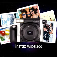 Фотокамера моментальной печати Fujifilm Instax WIDE300+ 20 листов, Широкоформатная фотокамера моментальной печати, подарок на день рождения, Рождество, год