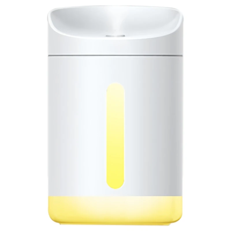 

EAS-340Ml White Air Humidifier Essential Diffuser For Home Car Aromatherapy Aroma Diffuser With Lamp