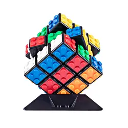 Новое поступление 3x3 магический куб, квадрат блок Cube Puzzle игрушки Фитнес мозг обучение, игры комплект для детей и взрослых