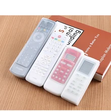 1 шт. 5 размеров дистанционный чехол для пульта силиконовый прозрачный ТВ чехол для пульта дистанционного управления Кондиционер защита от пыли сумка для хранения