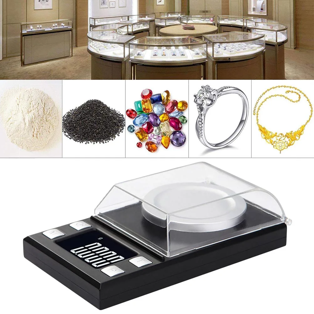 100g/0.001g High Precision Jewelry Scale Balance Electronic Jewelry