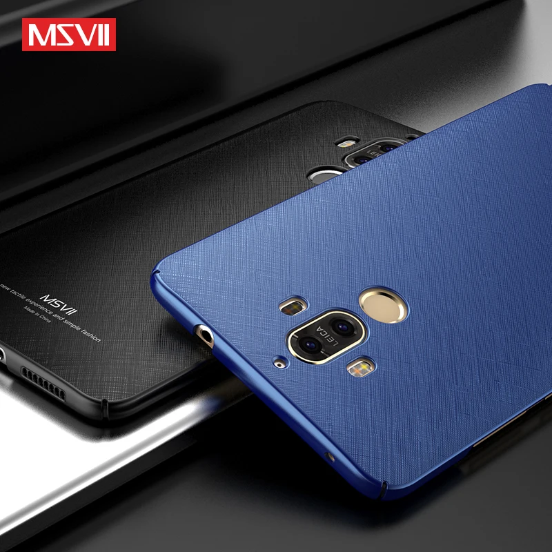 Msvii чехол для телефона huawei Коврики 9 Pro Чехлы роскошные классические Fundas царапинам