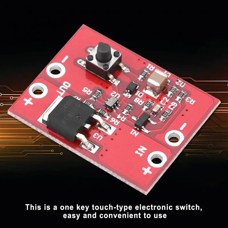 One Key Electronic Switch Module Switch Toggle One Analog Electronic