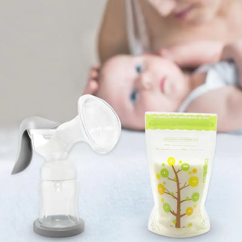 

Manual Breast Pump Powerful Baby Nipple Suction Milk Bottles Breasts Pumps