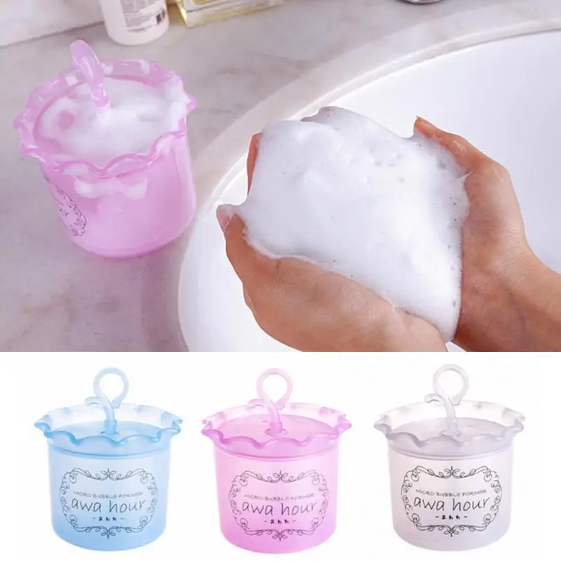 

1 Pcs Face Clean Tool Cleaner Foam Maker Cup Bubble Foamer for All Skin Types Bubble Maker Foam Maker
