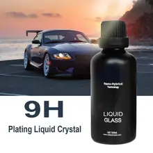 Auto di ceramica di Rivestimento di Vetro Liquido 50 ML 9 H Durezza Auto Polacco Moto Vernice Cura Nano Rivestimento Idrofobo Ugello di Spruzzo la scelta