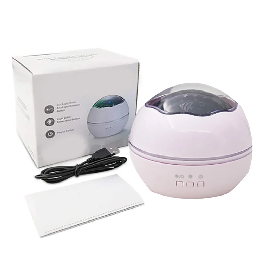 

Kids Night Light LED Rotating Star Projector Lighting Lamp for Baby Gift Bedroom Lights