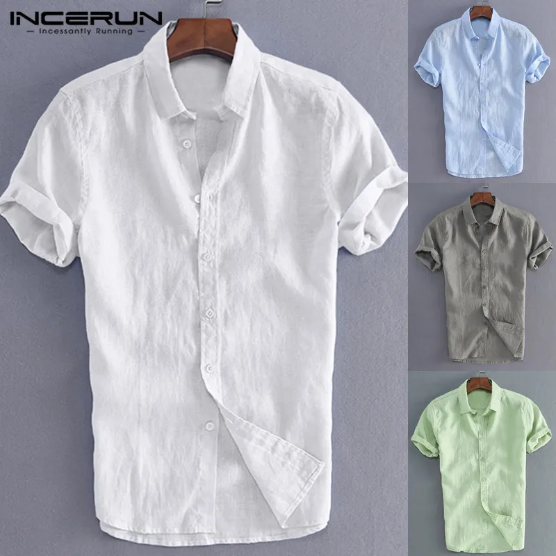 2019 الكلاسيكية الرجال قمصان اللباس زر رفض طوق صالح سليم الصلبة عارضة قمصان زائد حجم S-5XL كبيرة المحملة قمم الاجتماعية الملابس