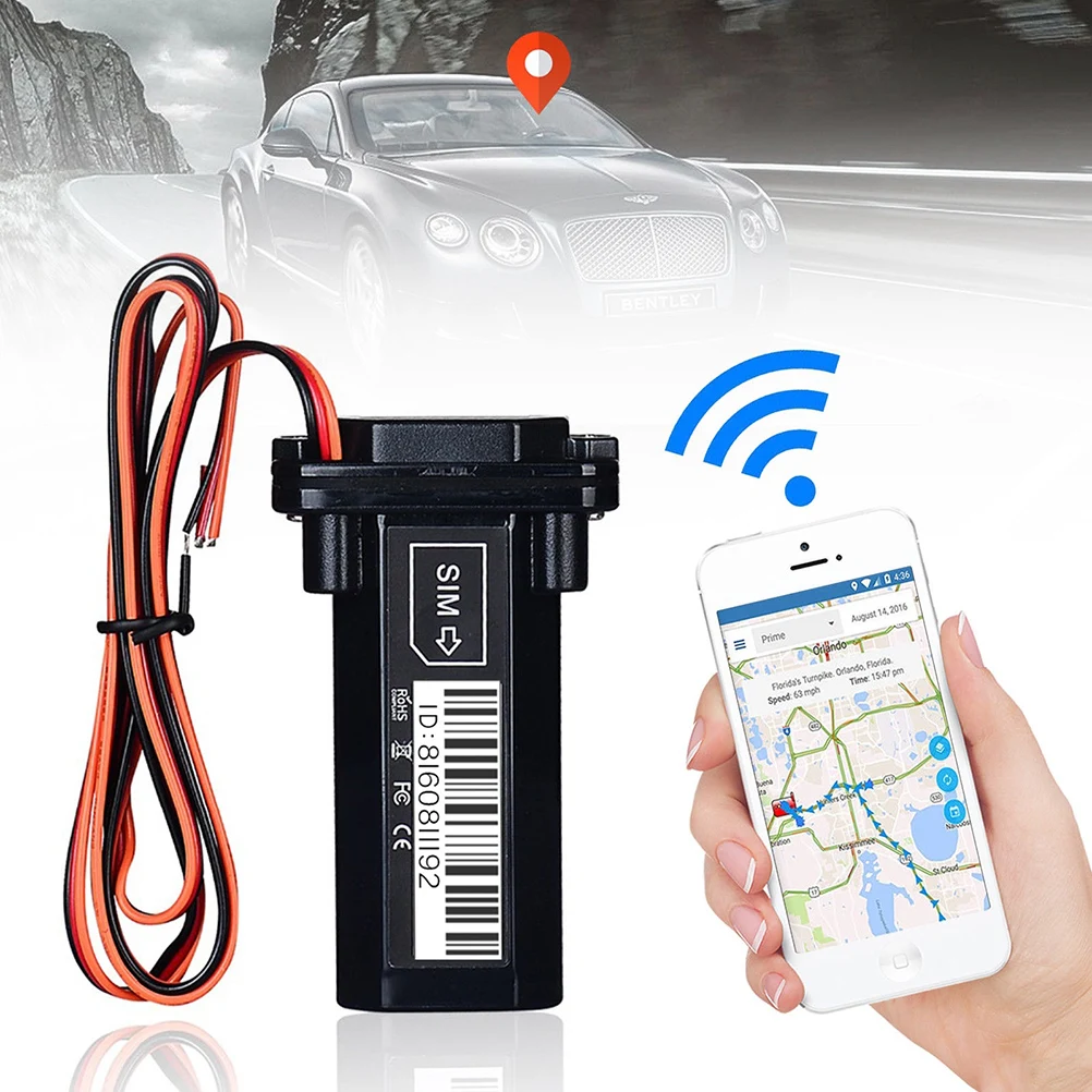 Водонепроницаемый GPS трекер со встроенной батареей GSM GPRS для автомобиля
