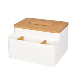 Деревянная коробка для салфеток контейнер полотенце салфетка Чехол Держатель салфеток Настольный органайзер туалетная бумага коробка