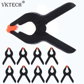 

10 PCS 3 inch DIY Tools Plastic Nylon Toggle Clamps for Woodworking Spring Clip Photo Studio Grampo Clamp Tool