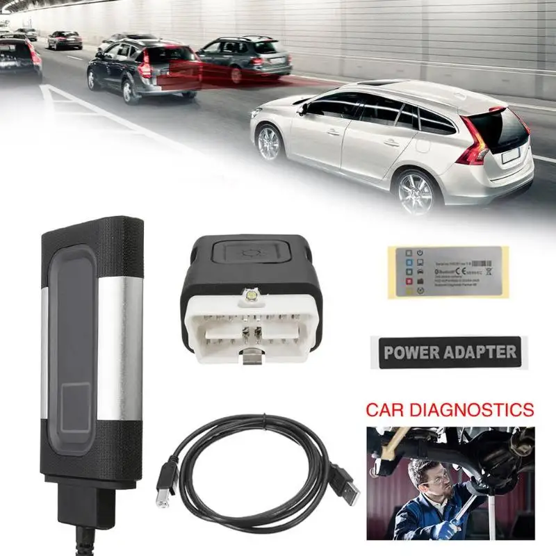 

TCS CDP Pro Plus Car Truck Auto OBD2 Diagnostic Tool Kit for Autocom No Bluetooth with USB OBDII Cable Wire Car Repair Tool