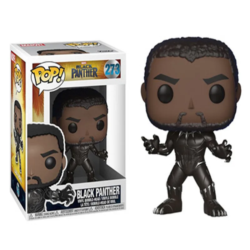 Экшн фигурки Funko POP из фильма Marvel Черная пантера ERIK SHURIi NAKIA игрушечные модели Аниме