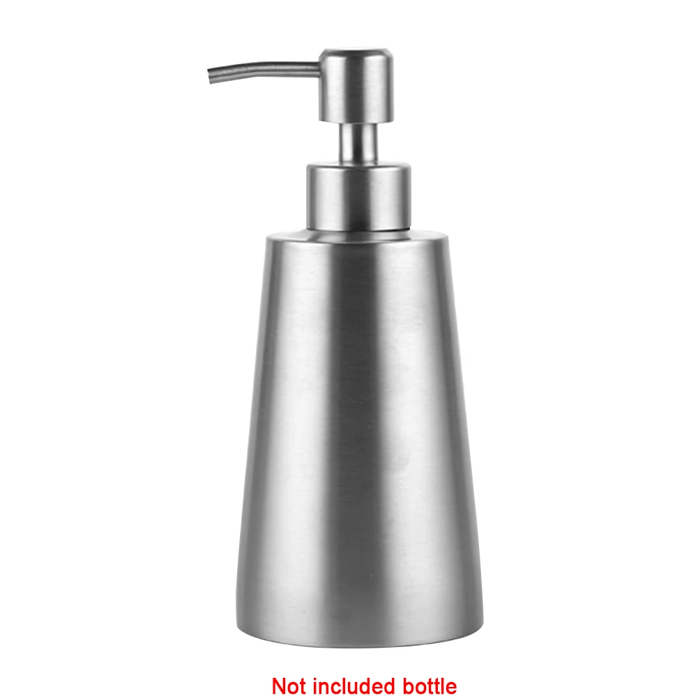 

2PCS Universal Home Office Press Soap Dispenser Stainless Steel Pump Modern Liquid Soap Dispenser Replacement Tools