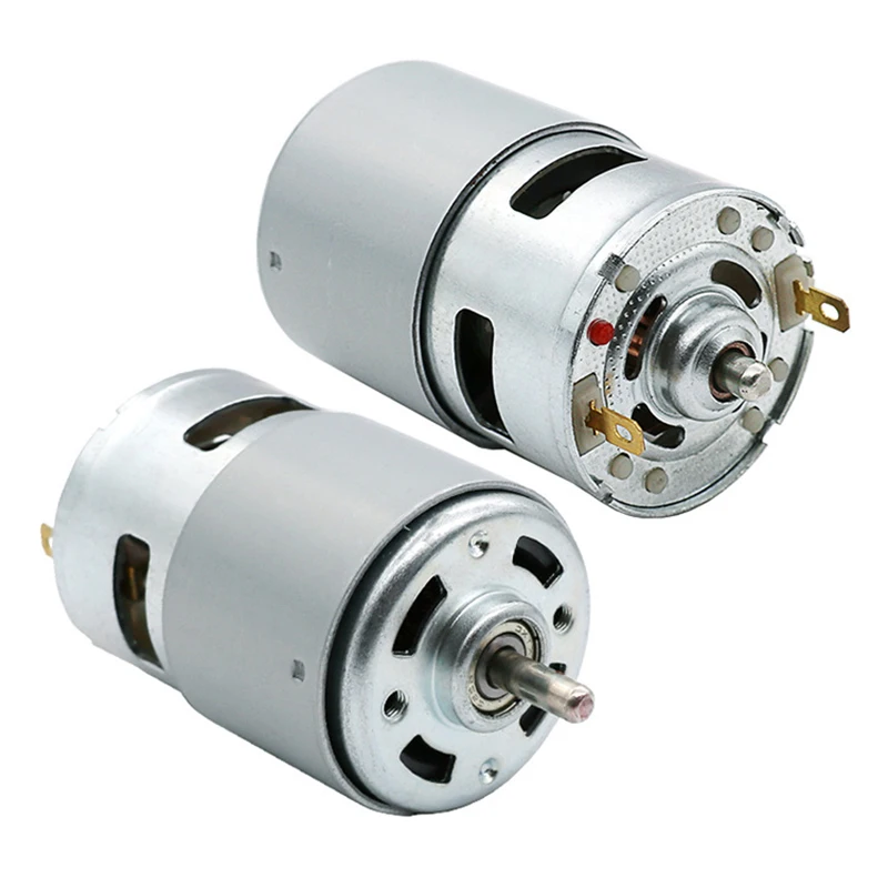 

High Power 775/795/895 DC12V Motor Single Double Ball Bearing Torque Low Noise