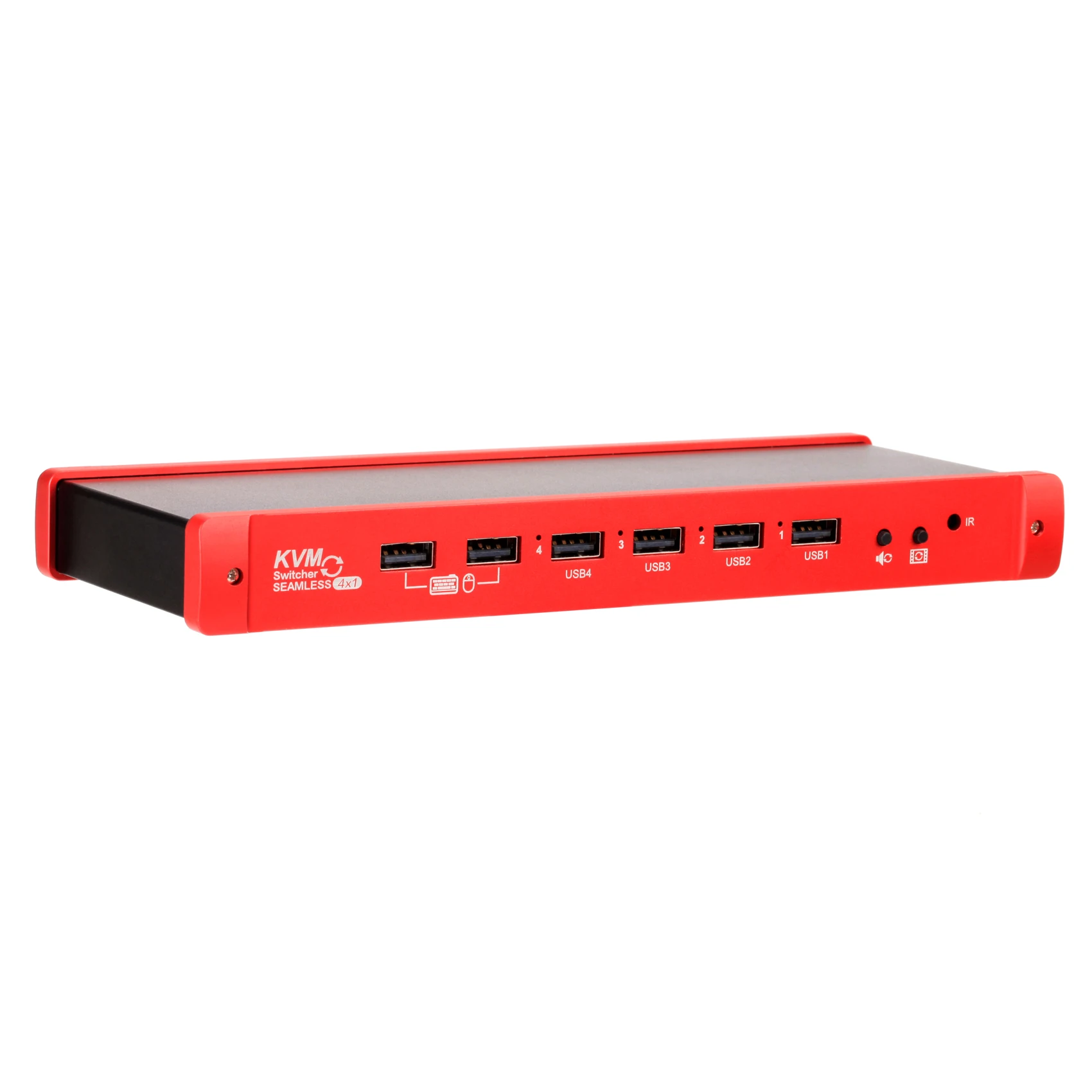 

TreasLin 1080P Hdmi 4X1 Quad Multi-Viewer with Seamless Switcher with IR Wireless Remote and KVM for Computer DVR CCTV Camera