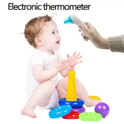 Термометр инфракрасный для тела Электрический детский корпус человеческий температура 0-100 домашний человеческий 0,2 0,1/F DC 3 V измерение