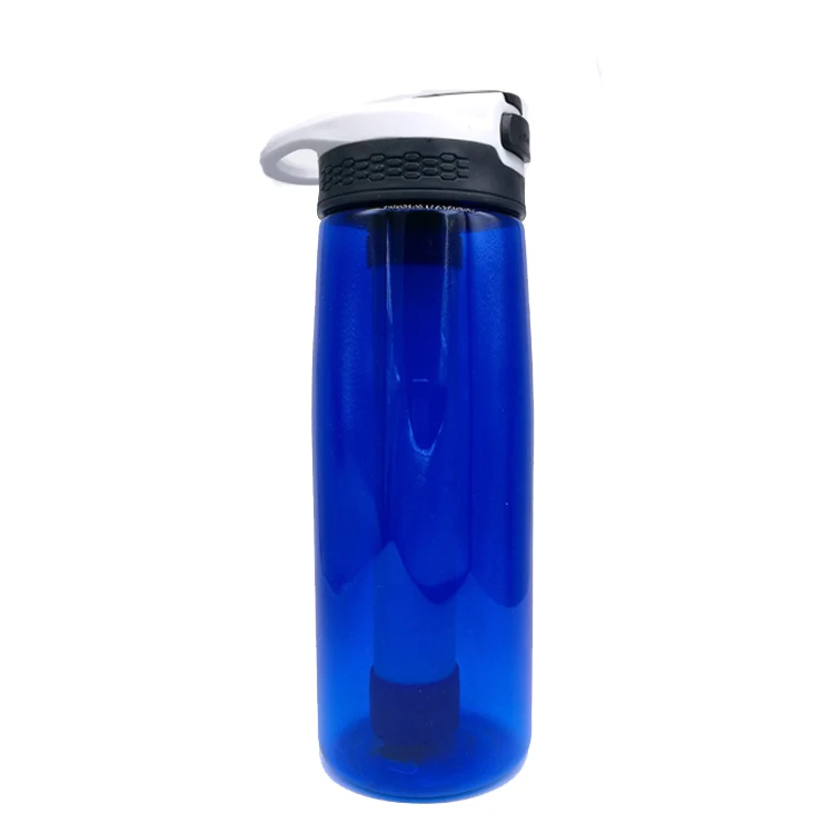 

650ml Water Filter Cup Purifier Cleaner Bottle Survival Drinking Tool Kit Outdoor Sport