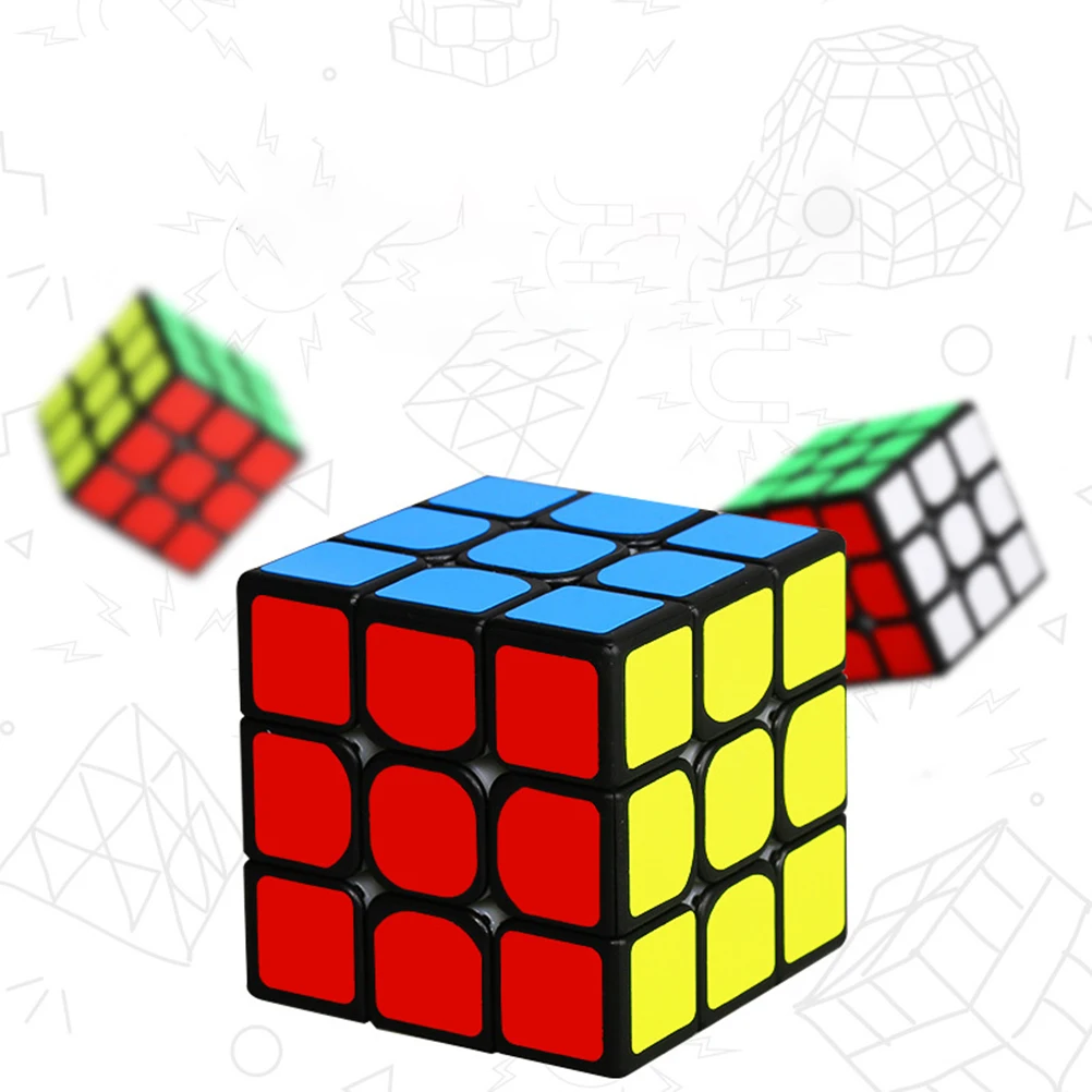 Профессиональный Кубик Рубика 3x3x3 5,7 см скорость для игрушечного кубика антистрессовая наклейка-пазл для детей и взрослых обучающие игрушки