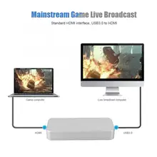 ACASIS HDMI к TYPE-C HD USB3.0 Карта видеозахвата Регистраторы для видео Live Streaming/игры