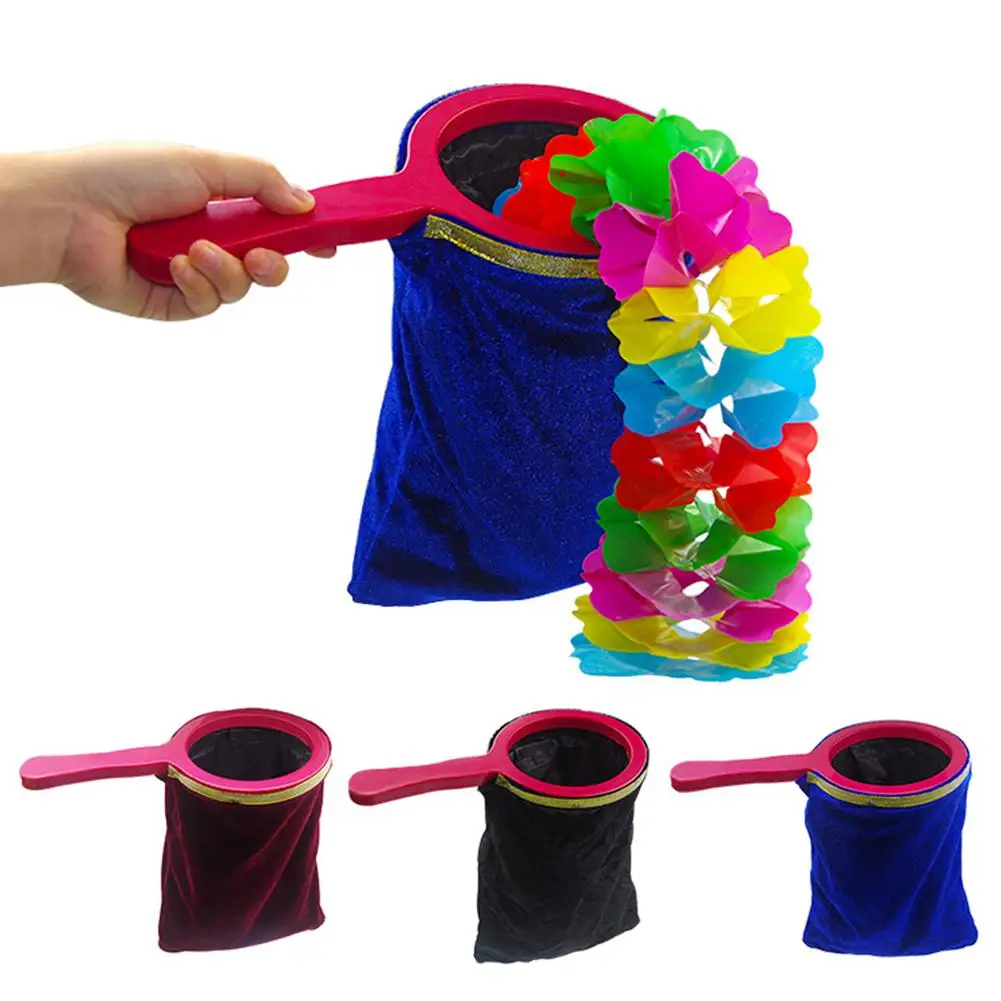 

LeadingStar Magical Magic Props Change Bag Make it Appear or Disappear for Magic Tricks Kids Party Supplies