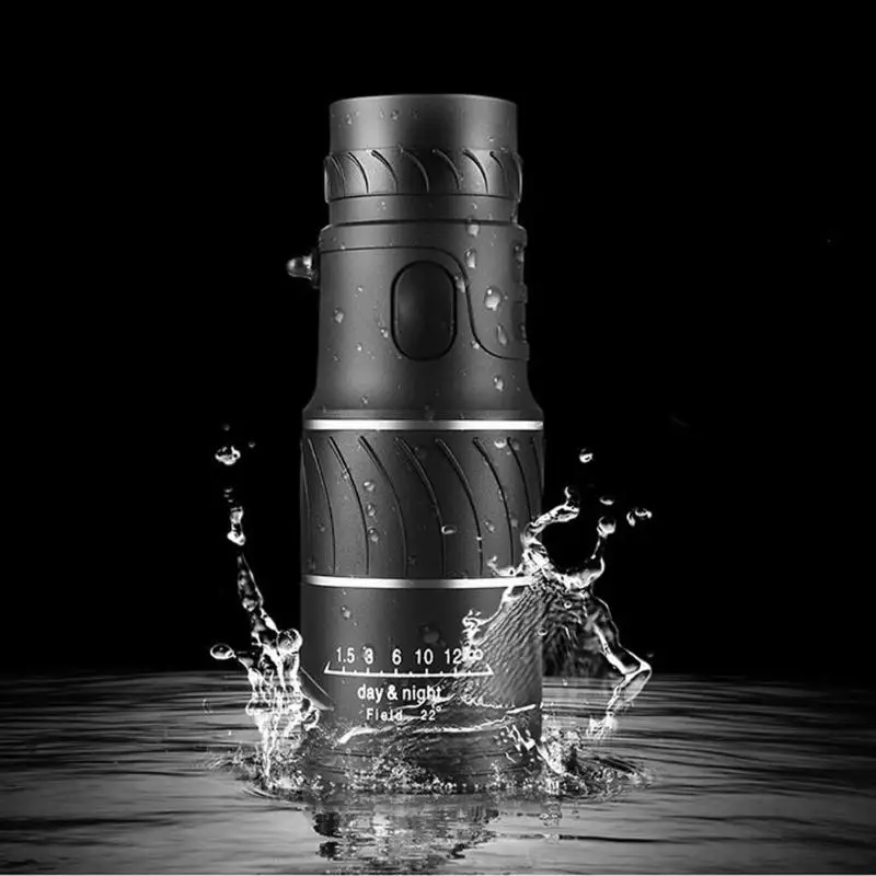 40x60/35x50/16x52 HD التكبير البصرية عدسة يوم للرؤية الليلية السفر أحادي تلسكوب السياحة نطاق مناظير الصيد نطاق