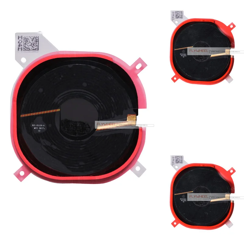 

1pcs Wireless Charging Chip Coil NFC Module Flex Cable For iPhone 8 Plus X Charger Panel Sticker Repair Parts