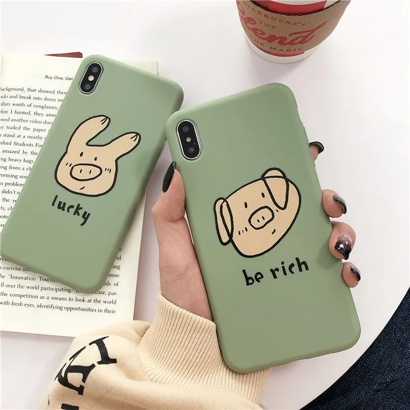 

For Huawei P20 P20 lite P20 Pro Hand Pighead Soft Shell Huawei Hand Shell Cartoon For Matting huawei glory 10