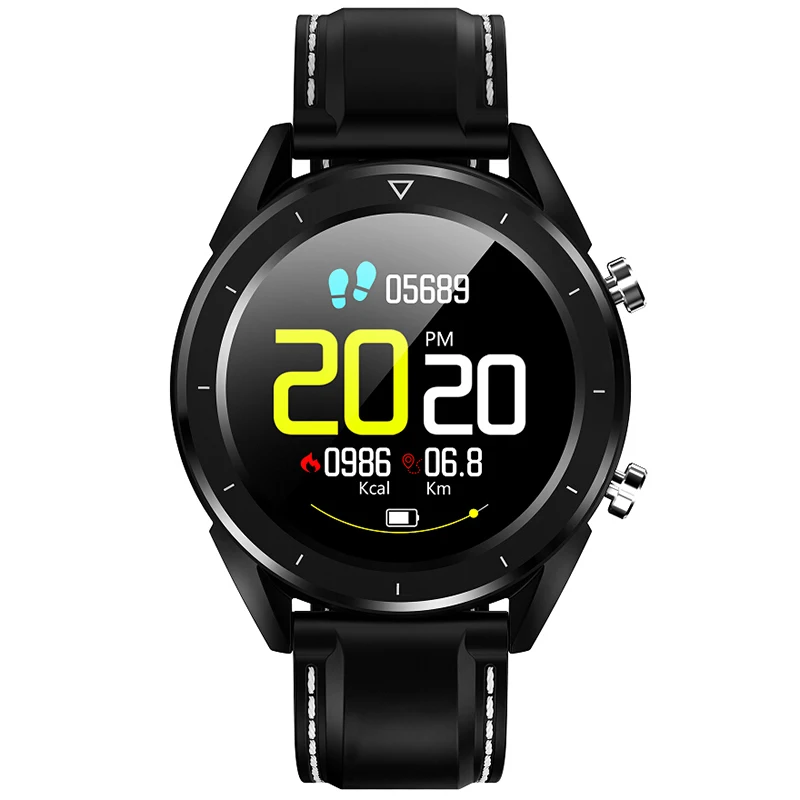

ZOMTOP DT28 Smart Watch 1.54" NRF52832 64KB 512KB Heart Rate Monitor Step Count Sedentary Reminder IP68 Waterproof Smartwatches