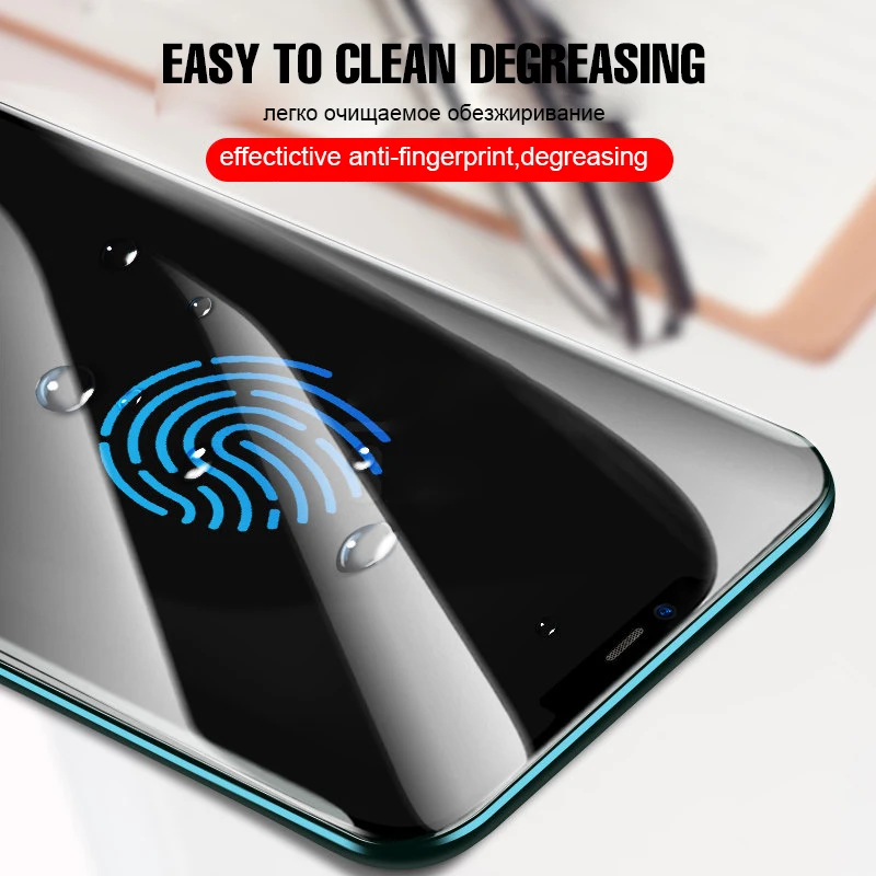 4D полная Защитная мягкая Гидрогелевая пленка для экрана Samsung S7 S8 S9 S10 plus edge Note 8 9 A9
