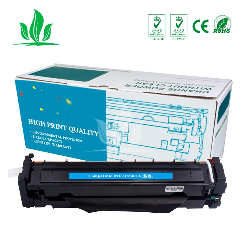 

1C CF400A CF401A 402 403A 201A Compatible Color Toner Cartridge For hp HP Color LaserJet Pro M252dn M252n MFP M277dw M277n M274n