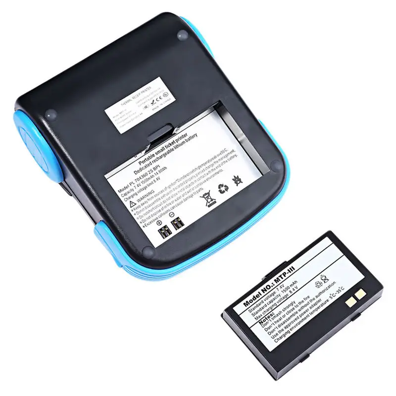 Мини термопринтер Goojprt MTP 3 80 мм Bluetooth 2 0 Легкий Портативный чековый принтер для