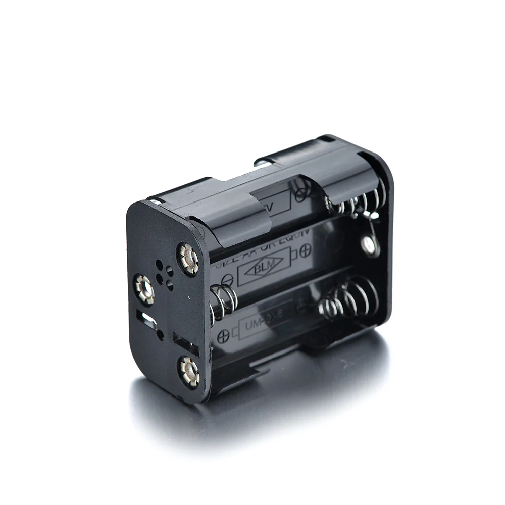 10pcs/set 9v Nickel Carbon Stee 57*45*28mm Battery Holder For 6aa