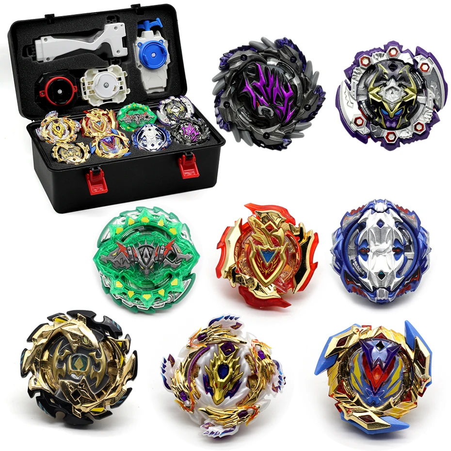 

Beyblade Burst Set Tool Box Arena Toys Sale Bey Blade Blade B-122 B-120 Launcher Bayblade Bable Drain Fafnir Phoenix Blayblade