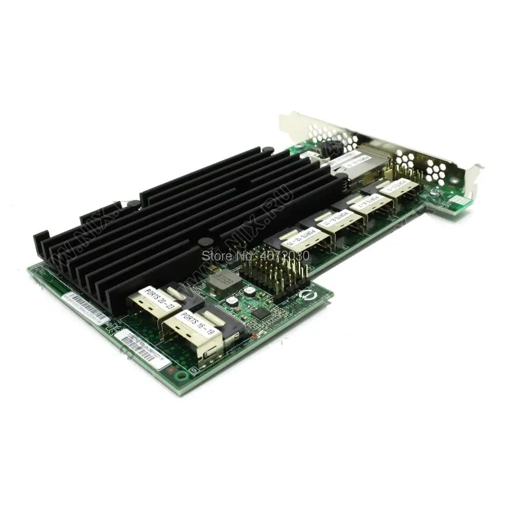 Карта контроллера Broadcom Avago LSI MegaRAID 9280 24i4e LSI00211 28 портов 512 Мб кэш памяти SFF8087 6 ГБ