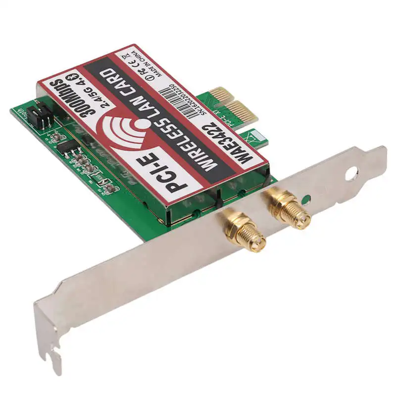Сетевая карта Bluetooth 4 0 Двухдиапазонная 2G/5G 300mbps Pci E Express Wae3422 сетевая Wlan Wifi