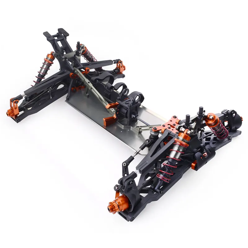 ZD гоночный автомобиль 9021V3 1/8 110 км/ч 4WD бесщеточная рама DIY Rc автомобильный набор